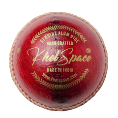 Khelspace KS-20 4 Piece Leather Cricket Ball | Hand-Stitched Professional Grade | Durable for Test, ODI, T20 & Practice Matches | Swing & Seam Optimized | Premium Shine & Consistent Bounce