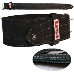 USI UNIVERSAL THE UNBEATABLE Power Lifting Belt, 790PL (Light 6mm Thick Leather, Black, Medium)