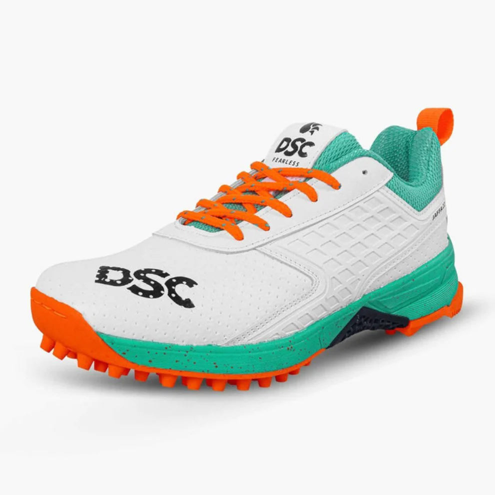 DSC Jaffa 22 Cricket Shoes (Sea Green/FL.Orange) - UK9