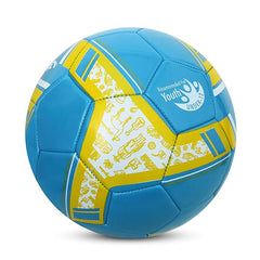 Nivia Spinner Football (ARGENTINA) Machine Stitched/32 Panel/Ball for Hobby, Recreational, Training, Beginner/Soccer Ball/Football Size - 5 (Multicolour)