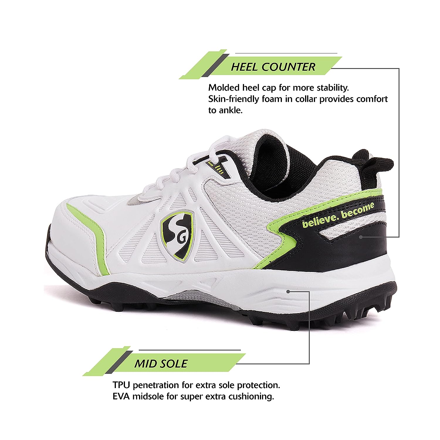 SG Shoe for Cricket Men Scorer 5.0