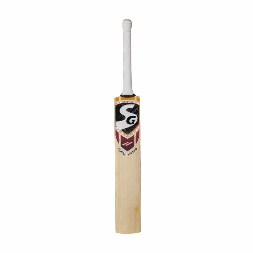 SG Cobra™ Xtreme Traditonally Shaped English Willow Cricket Bat (Leather Ball)