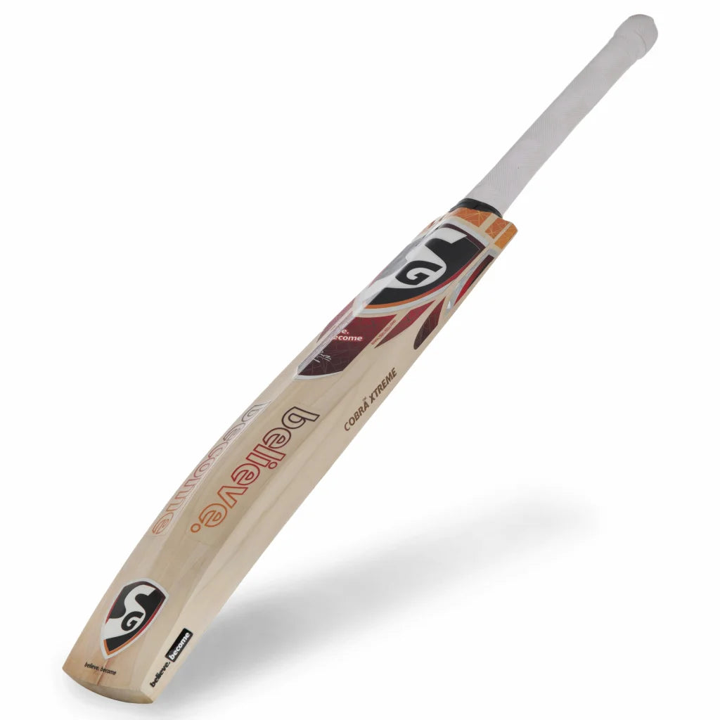 SG Cobra™ Xtreme Traditonally Shaped English Willow Cricket Bat (Leather Ball)