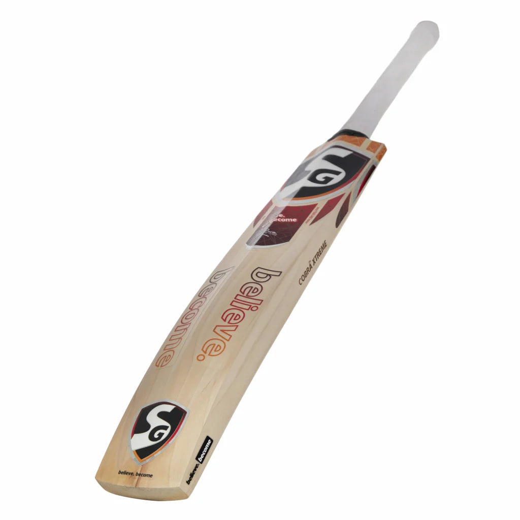 SG Cobra™ Xtreme Traditonally Shaped English Willow Cricket Bat (Leather Ball)