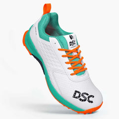 DSC Jaffa 22 Cricket Shoes (Sea Green/FL.Orange) - UK9