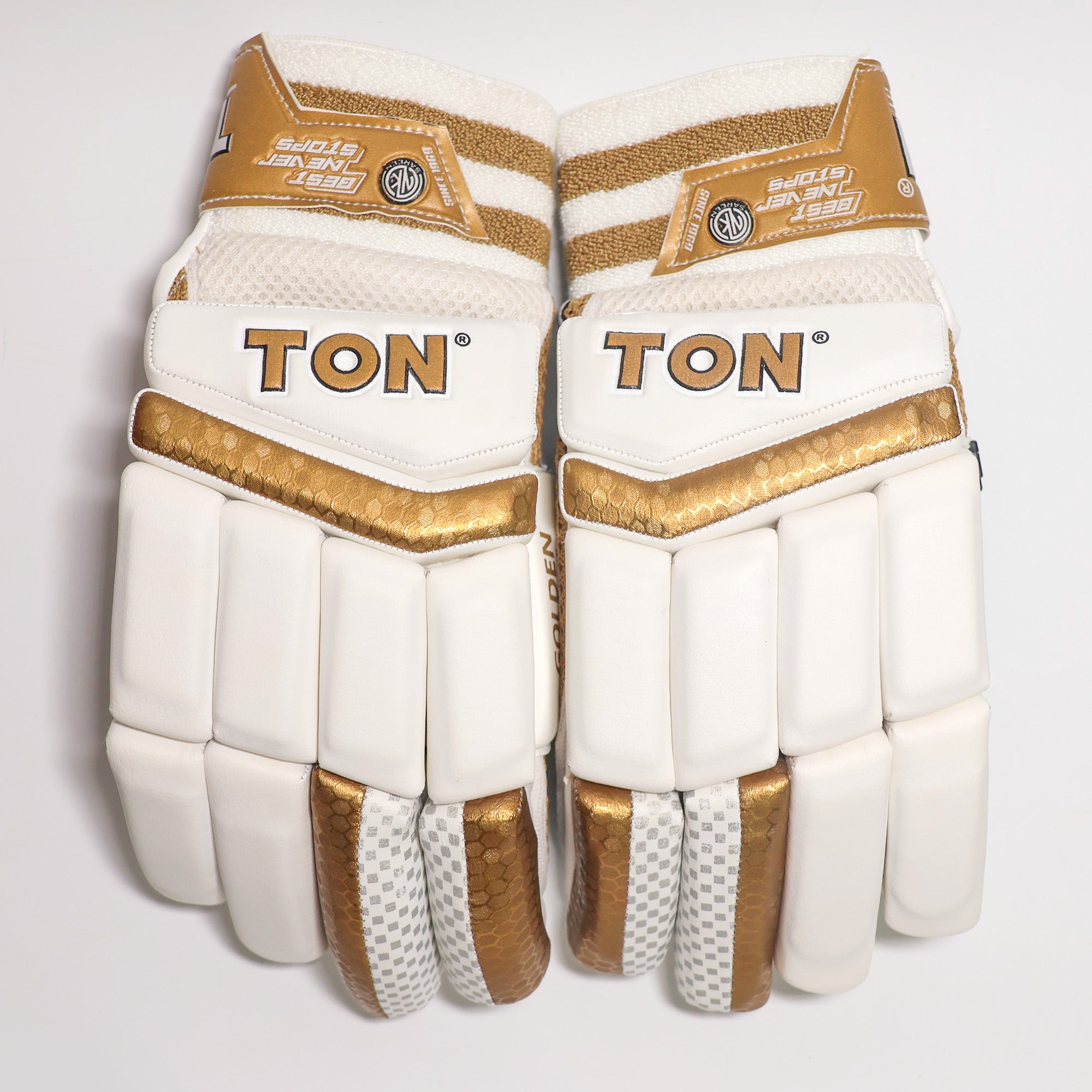 SS Cricket Ton Golden Gutsy Cricket Batting Gloves Men’s