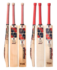 SS Gunther English Willow Cricket Bat SH (Set of 2)