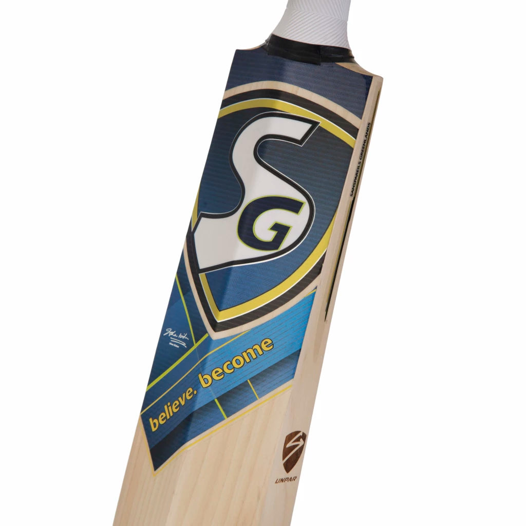 SG IK Players Grade 1 Worlds Finest and rare top grade English Willow highest quality and performance Bat (Leather Ball)