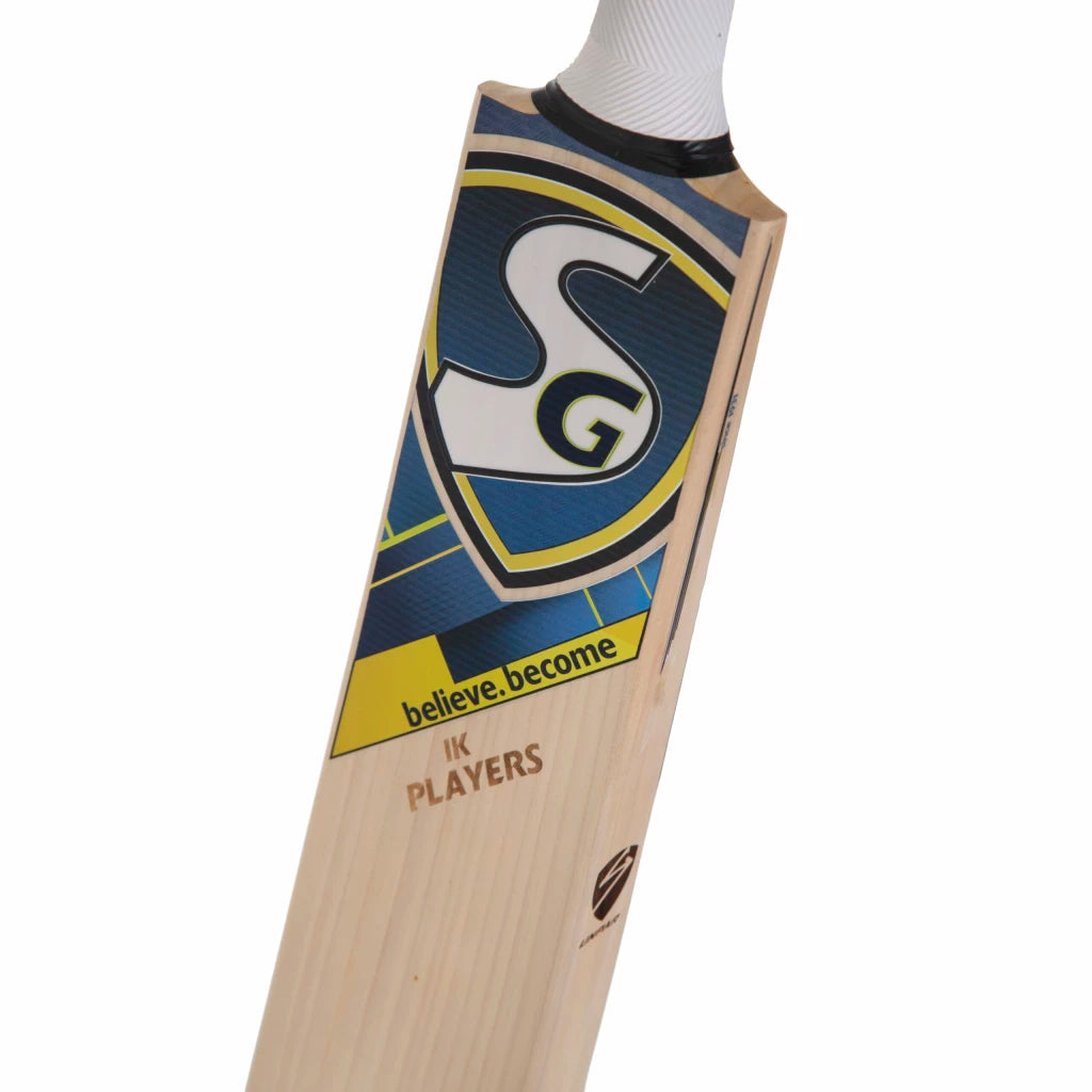 SG IK Players Grade 1 Worlds Finest and rare top grade English Willow highest quality and performance Bat (Leather Ball)