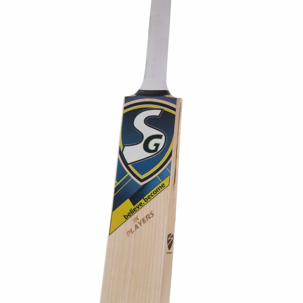 SG IK Players Grade 1 Worlds Finest and rare top grade English Willow highest quality and performance Bat (Leather Ball)