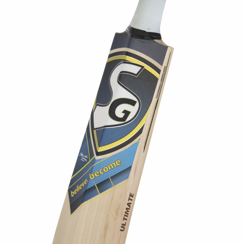 SG IK Ultimate Grade 2 Worlds Finest English Willow highest performance Bat (Leather Ball)