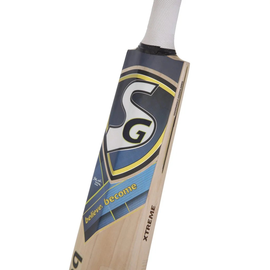 SG IK Xtreme Grade 3 Worlds Finest English Willow Bat (Leather Ball)