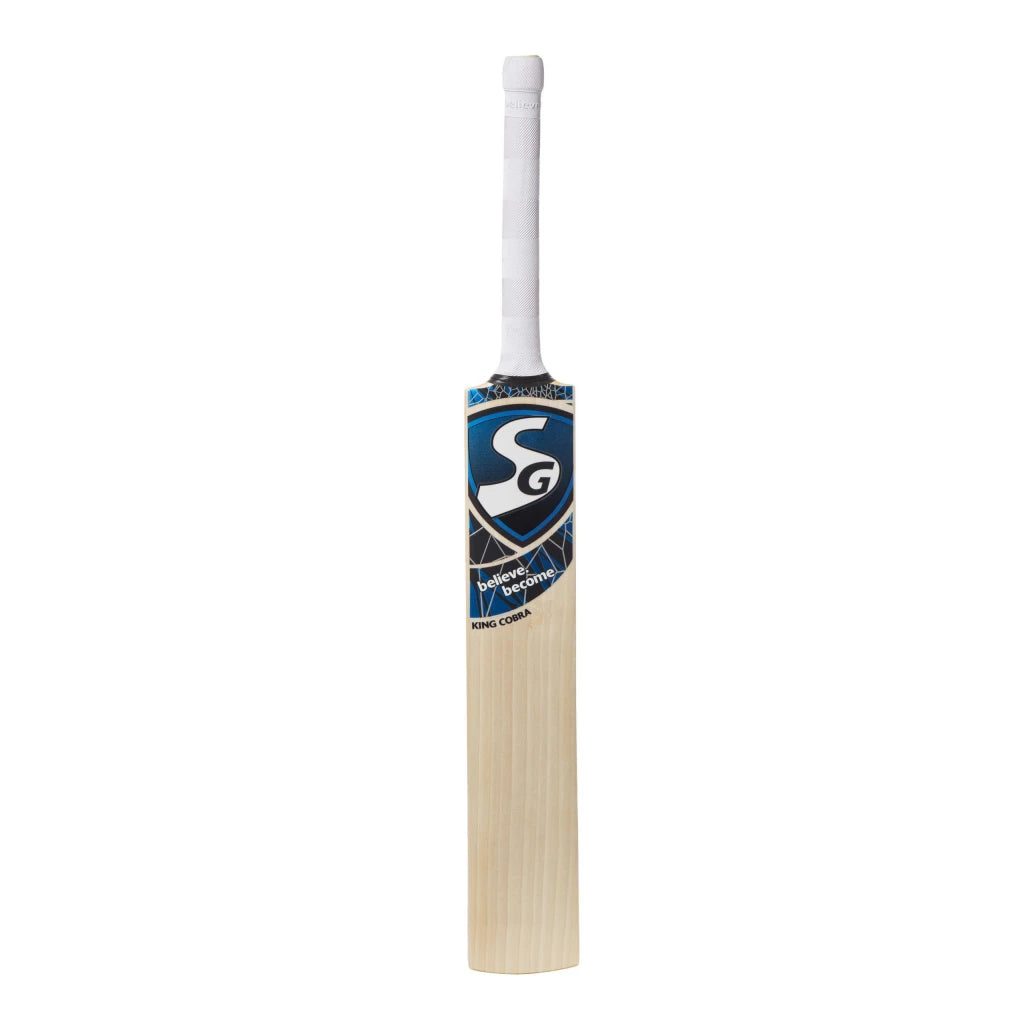 SG King Cobra™ English Willow top grade 1 Cricket Bat (Leather Ball)