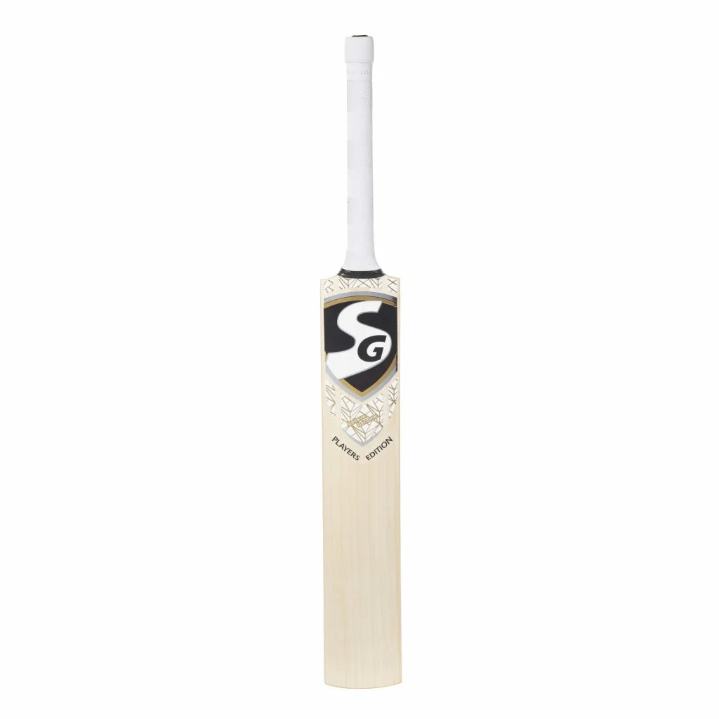 Players Edition English Willow top grade 1 Cricket Bat (Leather Ball)