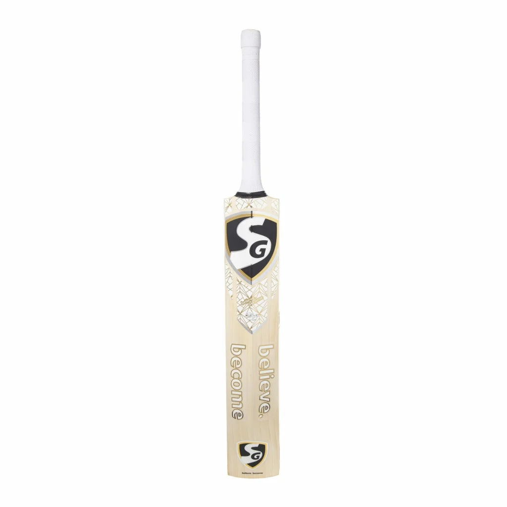 Players Edition English Willow top grade 1 Cricket Bat (Leather Ball)