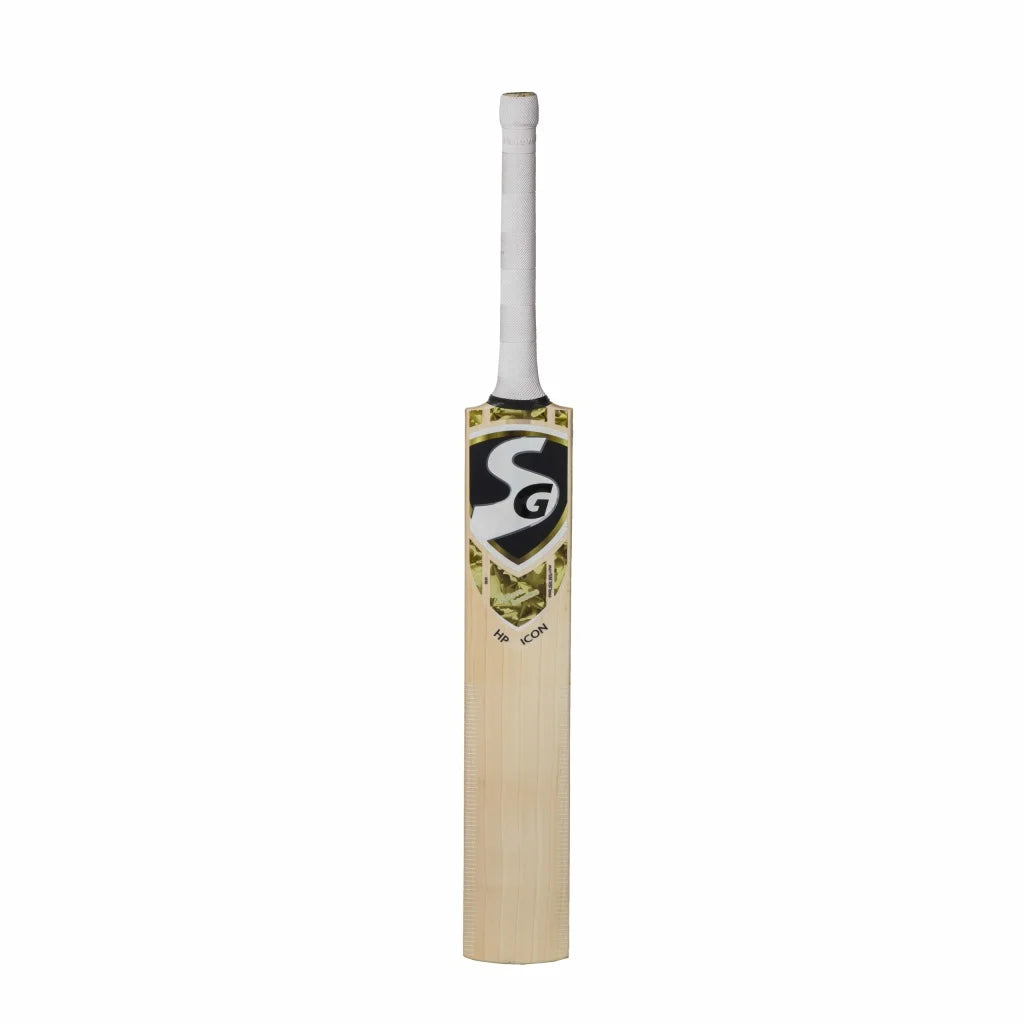 SG HP ICON Grade 3 Top Grade English Willow Custom made to ensure highest quality and performance(Leather Ball)