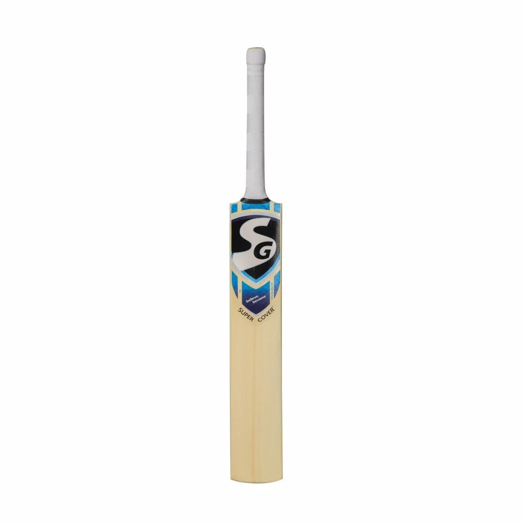 SG Super Cover™ Traditionally Shaped English Willow Cricket Bat (Leather Ball)