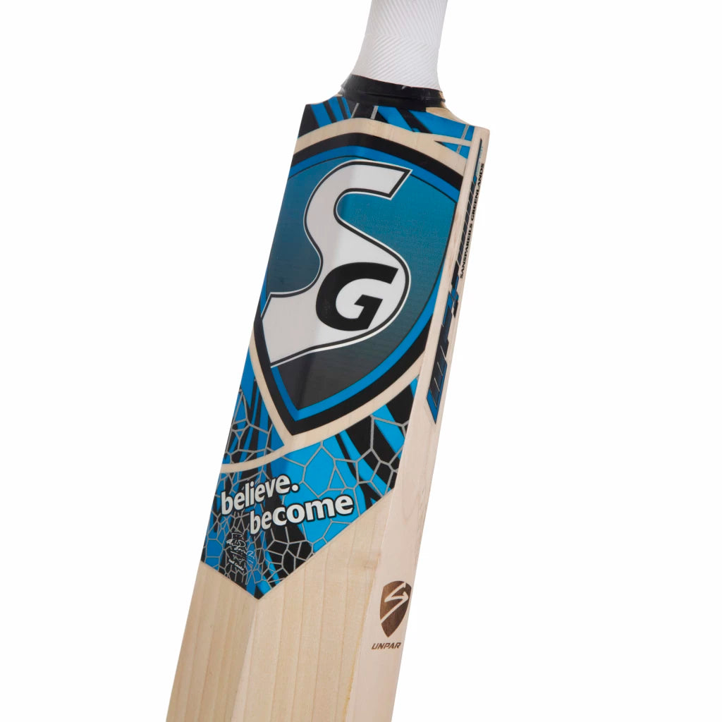 SG King Cobra™ English Willow top grade 1 Cricket Bat (Leather Ball)