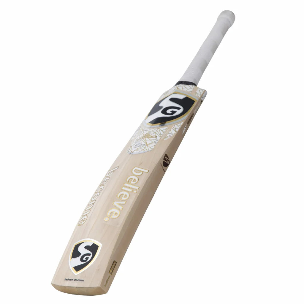 Players Edition English Willow top grade 1 Cricket Bat (Leather Ball)