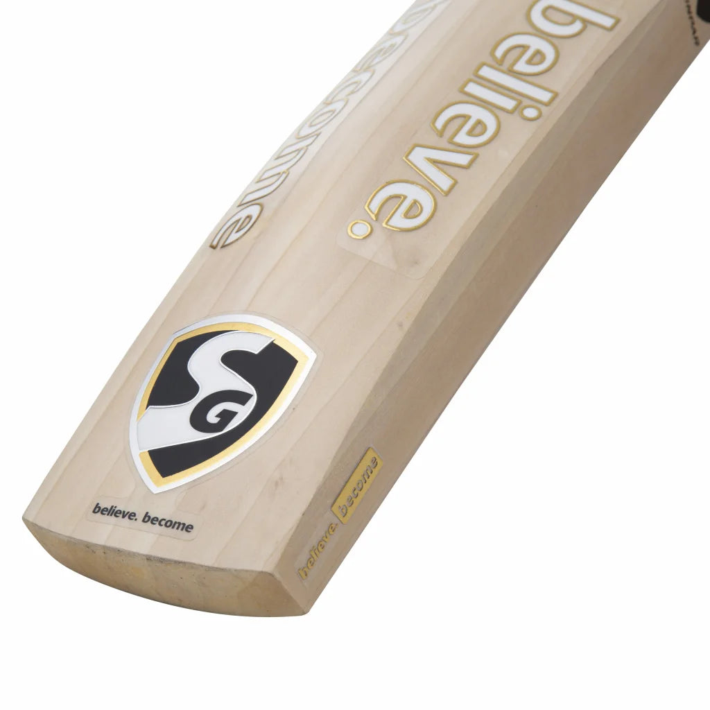 Players Edition English Willow top grade 1 Cricket Bat (Leather Ball)