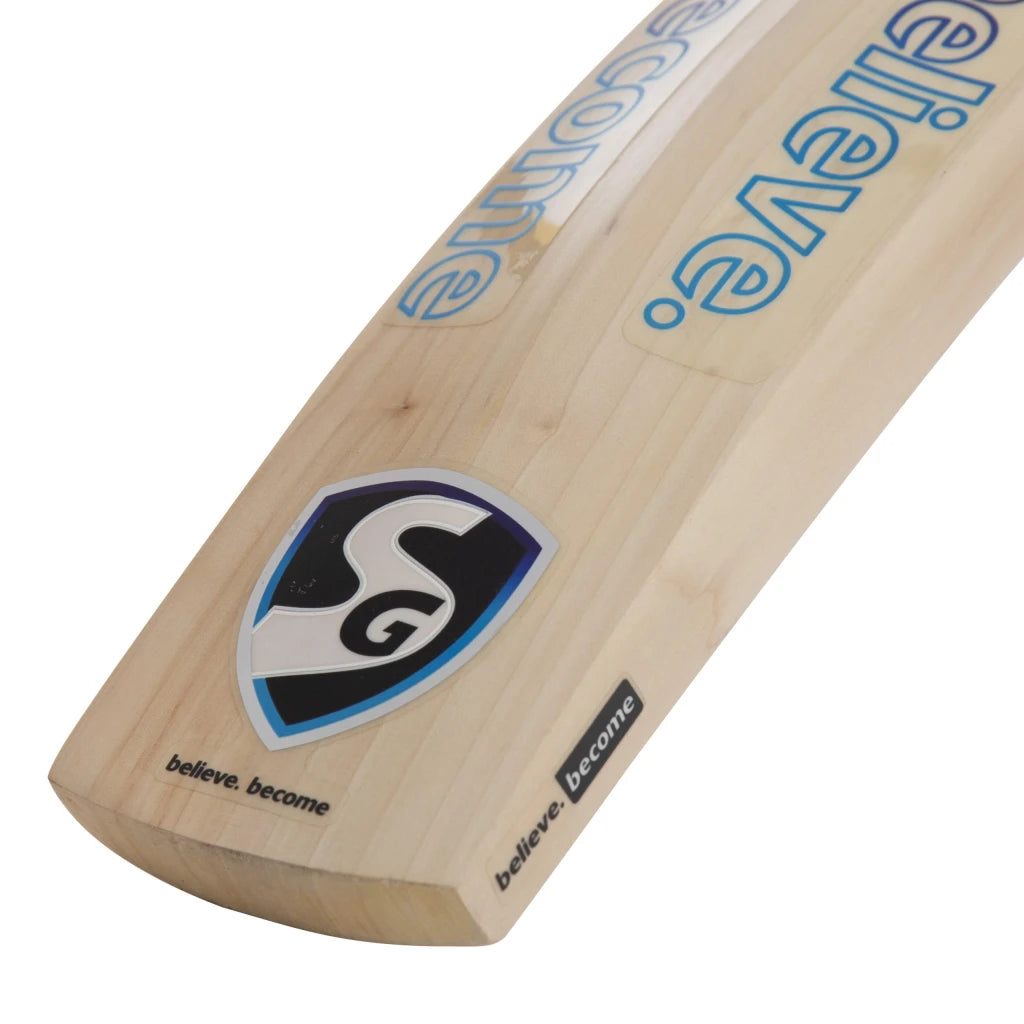 SG Reliant Xtreme Grade 5 English willow hard pressed & traditionally shaped for superb stroke Cricket Bat (Leather Ball)