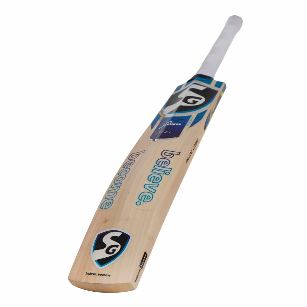 SG Reliant Xtreme Grade 5 English willow hard pressed & traditionally shaped for superb stroke Cricket Bat (Leather Ball)