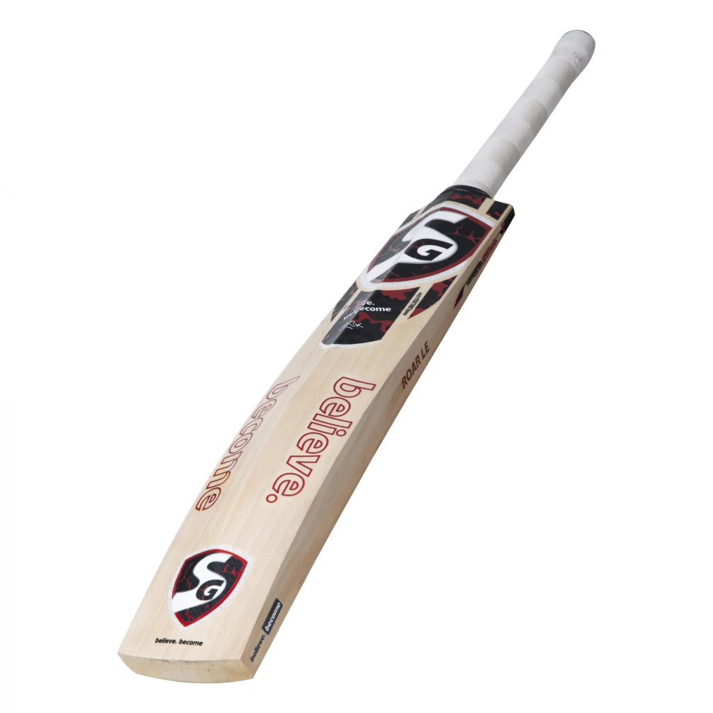 SG Roar LE – Grade 2 Worlds Finest English Willow highest quality Bat (Leather Ball)