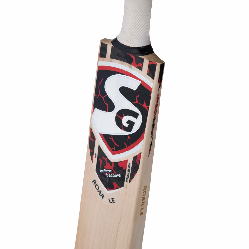 SG Roar LE – Grade 2 Worlds Finest English Willow highest quality Bat (Leather Ball)