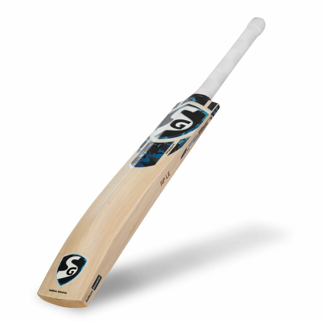 SG RP LE Grade 1 world’s finest English willow hard pressed & traditionally shaped Cricket Bat (Leather Ball)