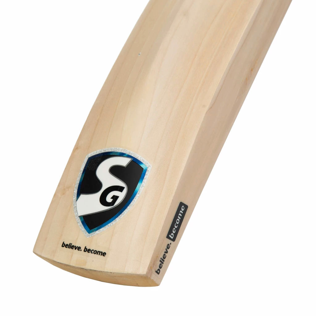 SG RP LE Grade 1 world’s finest English willow hard pressed & traditionally shaped Cricket Bat (Leather Ball)