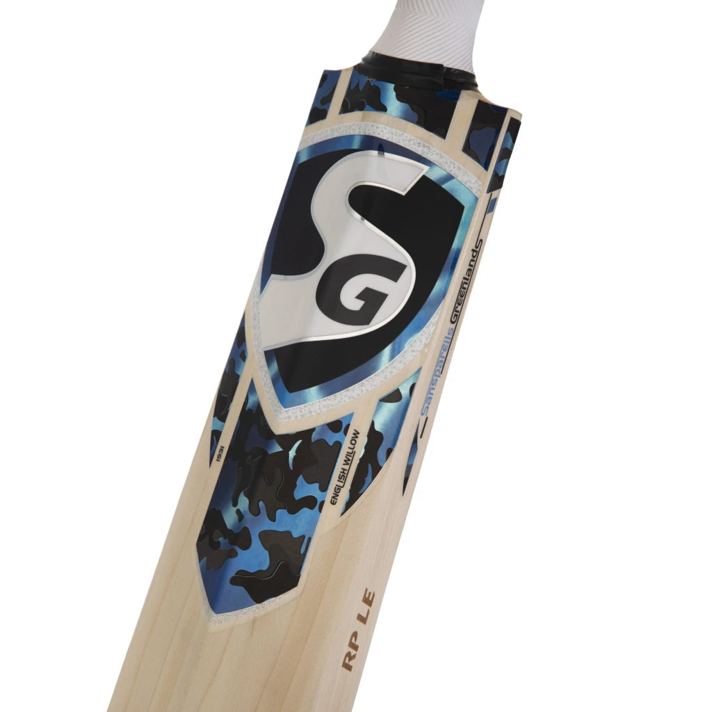 SG RP LE Grade 1 world’s finest English willow hard pressed & traditionally shaped Cricket Bat (Leather Ball)