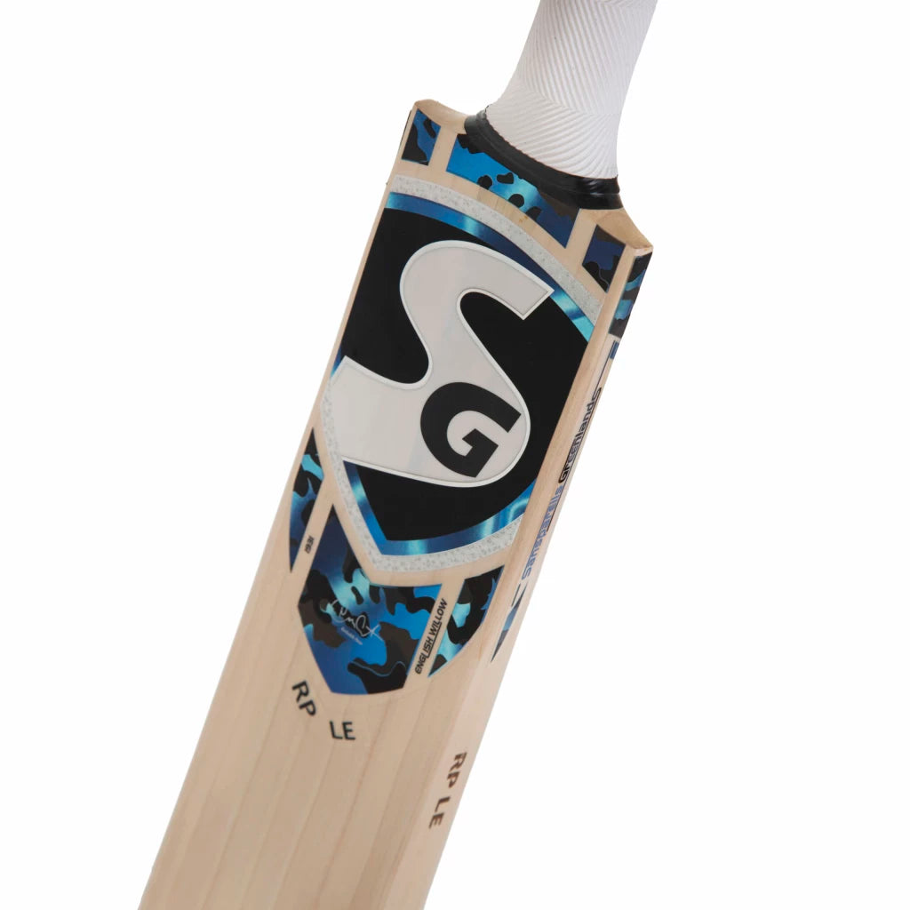 SG RP LE Grade 1 world’s finest English willow hard pressed & traditionally shaped Cricket Bat (Leather Ball)