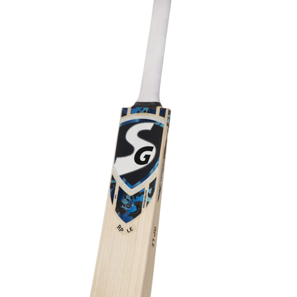 SG RP LE Grade 1 world’s finest English willow hard pressed & traditionally shaped Cricket Bat (Leather Ball)