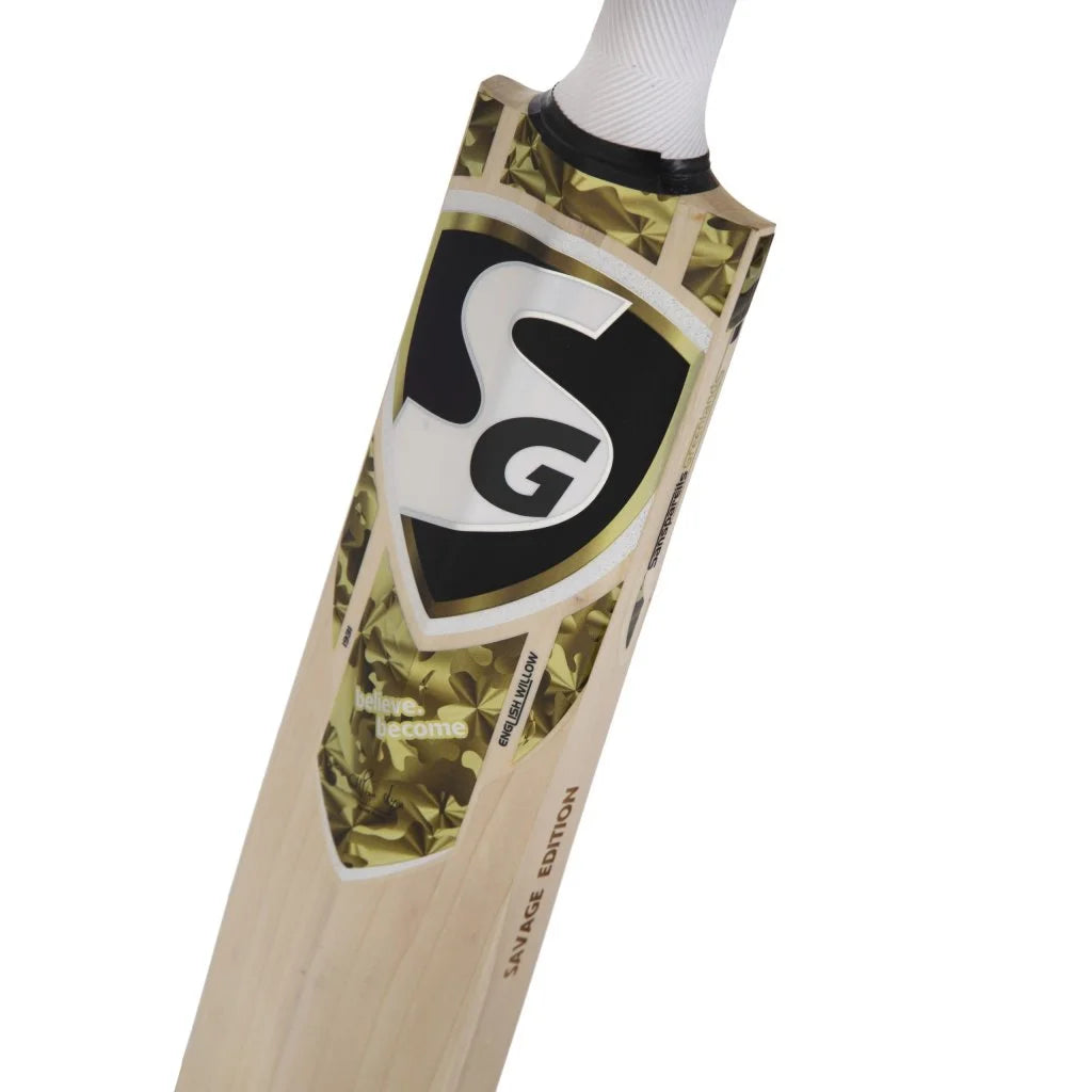 SG Savage Edition Finest English Willow grade 1 Cricket Bat