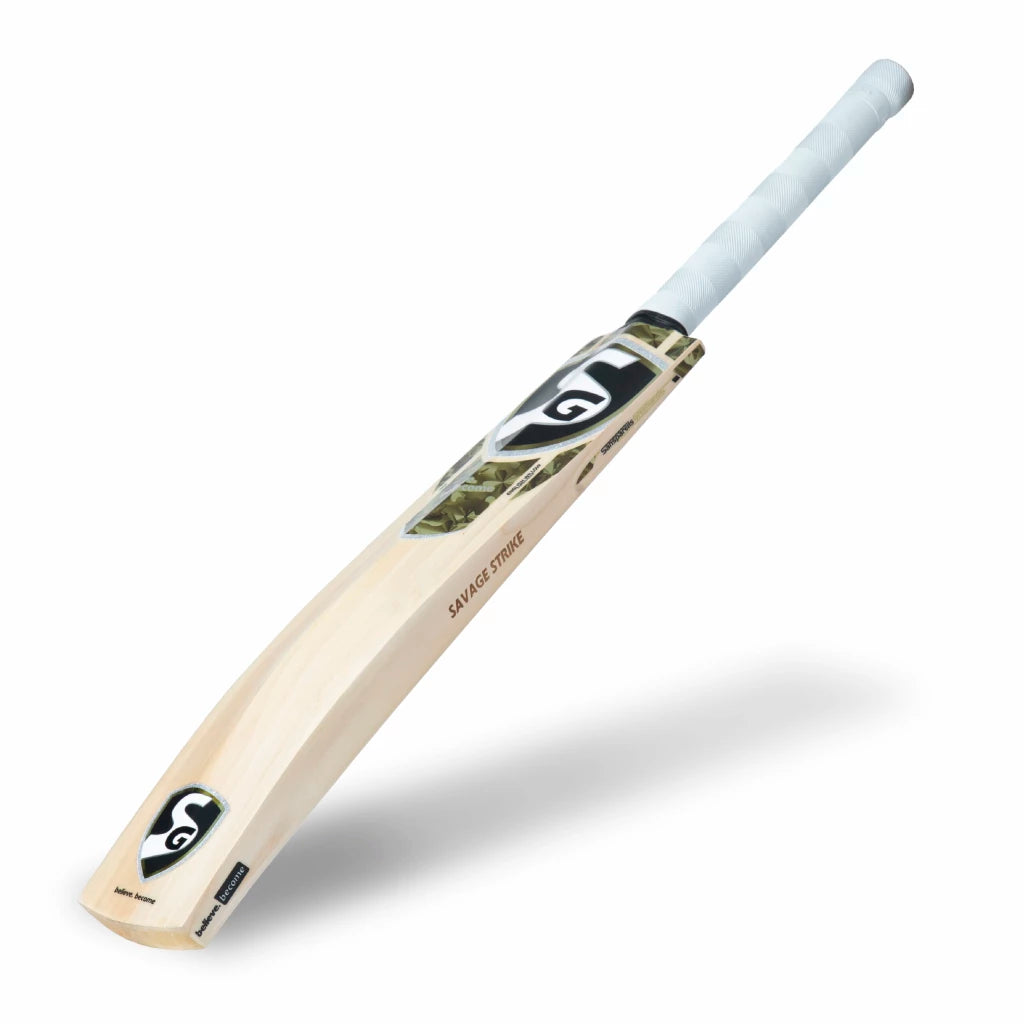 SG Savage Strike Finest English Willow grade 2 Cricket Bat (Leather Ball)