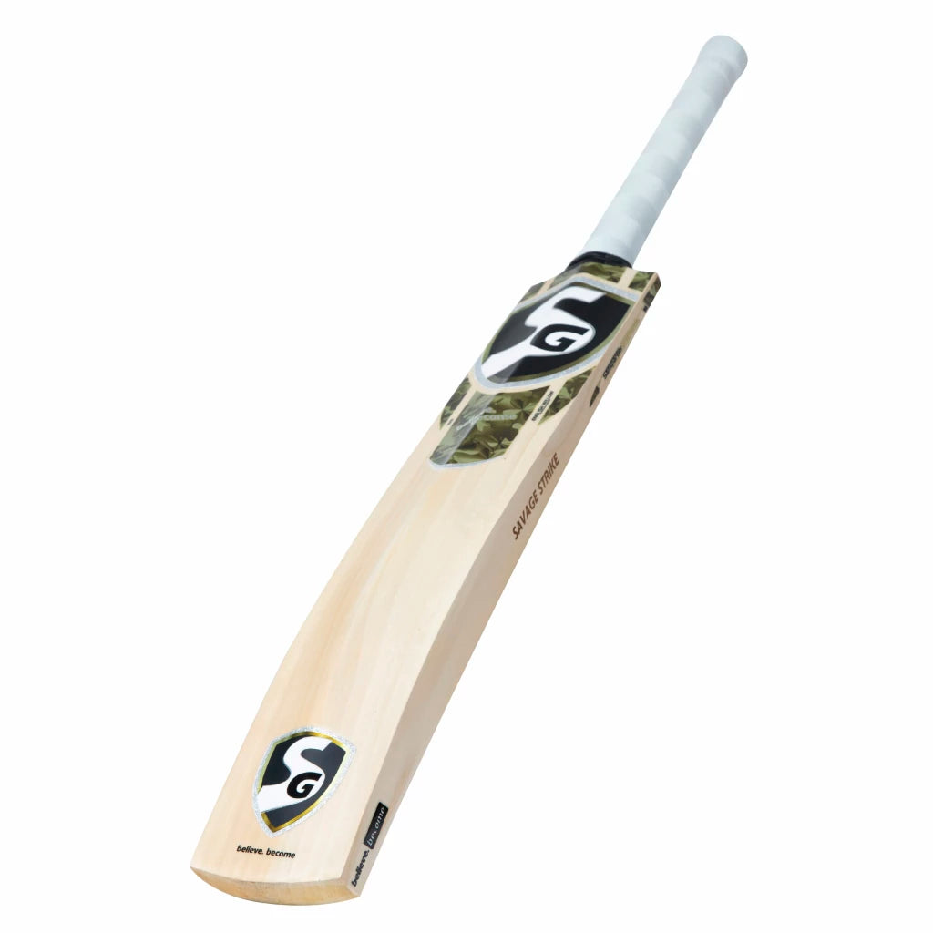 SG Savage Strike Finest English Willow grade 2 Cricket Bat (Leather Ball)