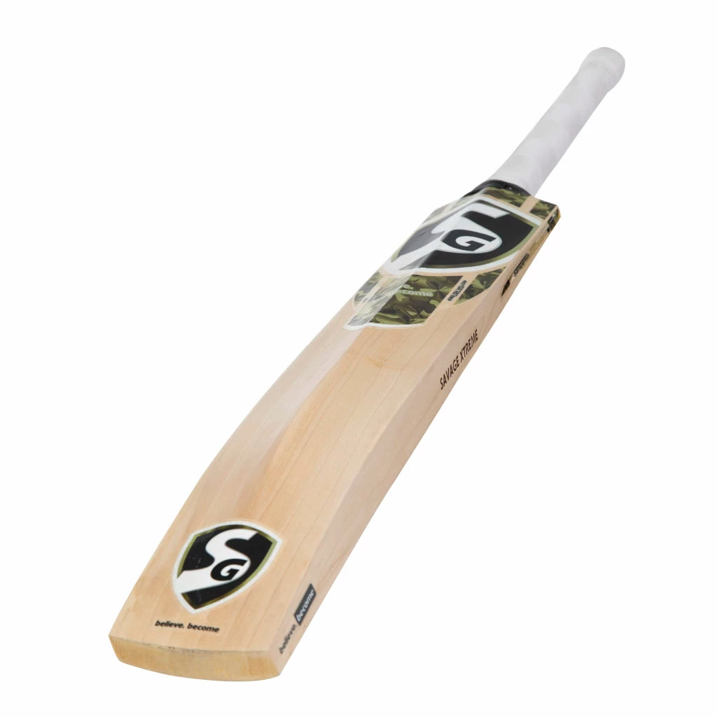 SG Savage Xtreme Finest English Willow grade 3 Cricket Bat (Leather Ball)