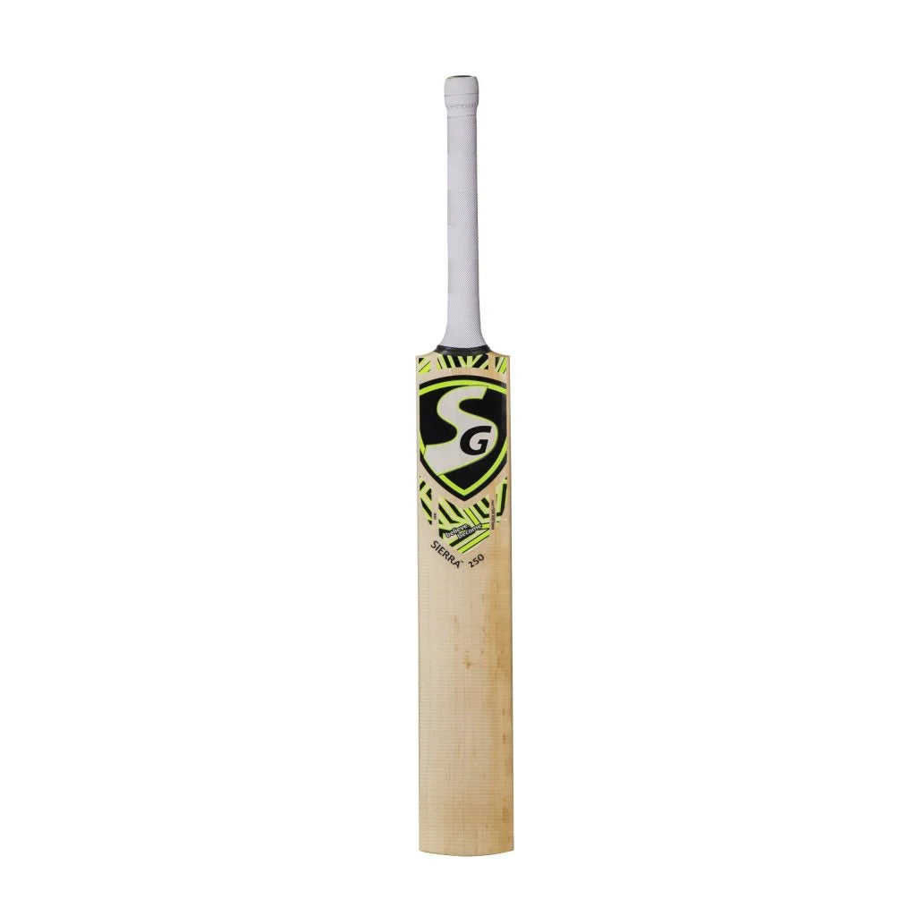 SG Sierra 250 Grade 4 world’s finest English willow traditionally shaped Cricket Bat (Leather Ball)