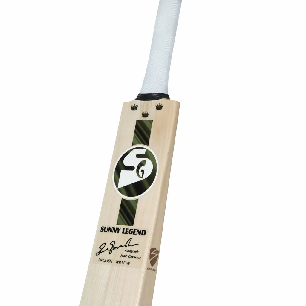 SG Sunny Legend® English Willow top grade 1 Cricket Bat (Leather Ball)