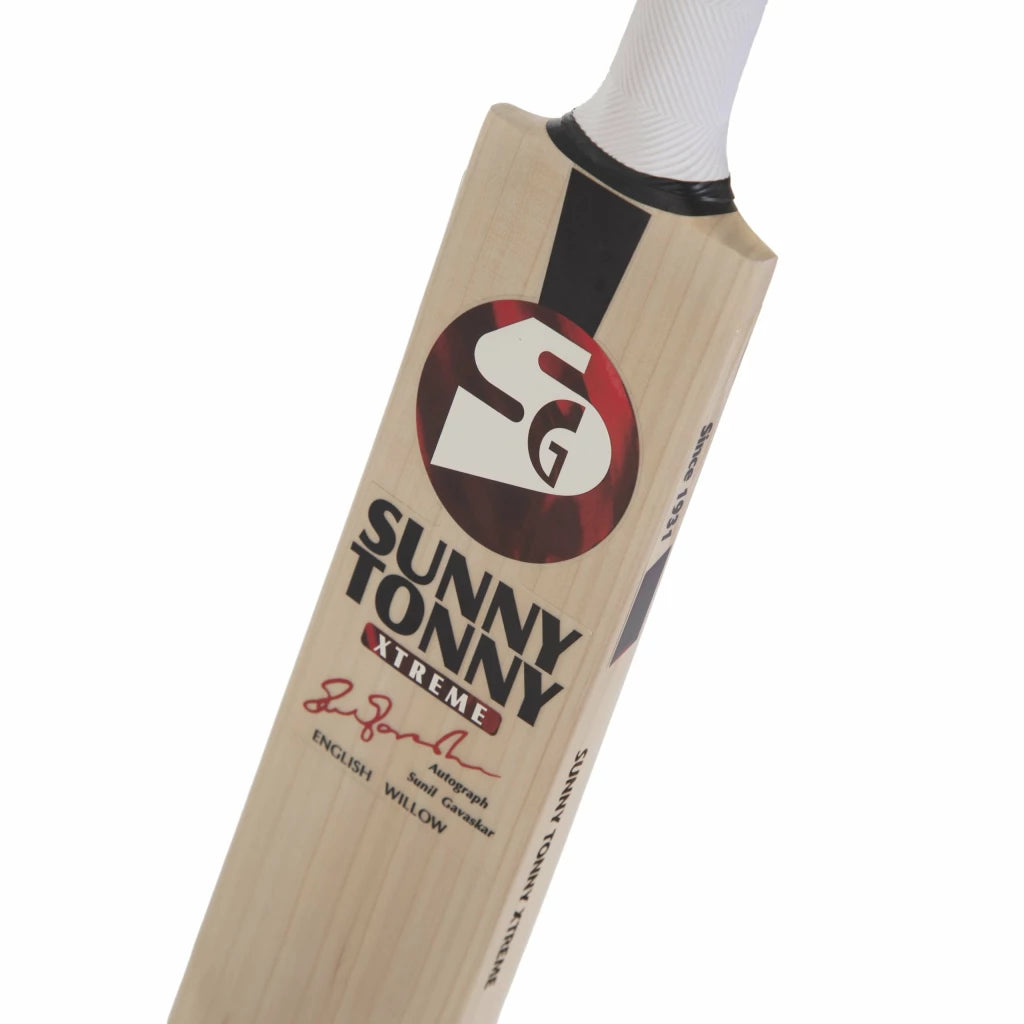 SG Sunny Tonny Xtreme – Grade 2 Worlds Finest English Willow Cricket Bat (Leather Ball)