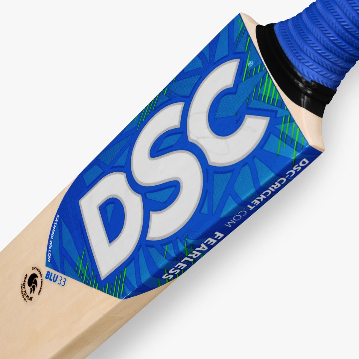 DSC BLU 33 Kashmir Willow Cricket Bat