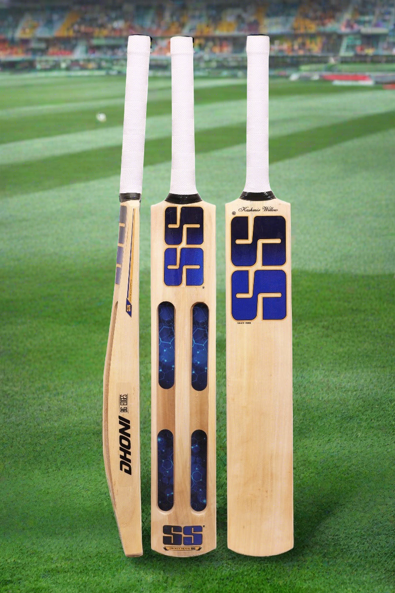 SS Dhoni Players jumbo Kashmir Willow Cricket Scoop Bat