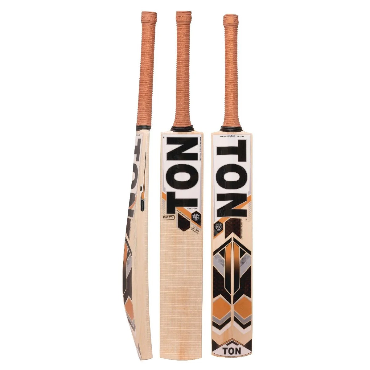 Ton 50 English Willow Cricket Bat-SH