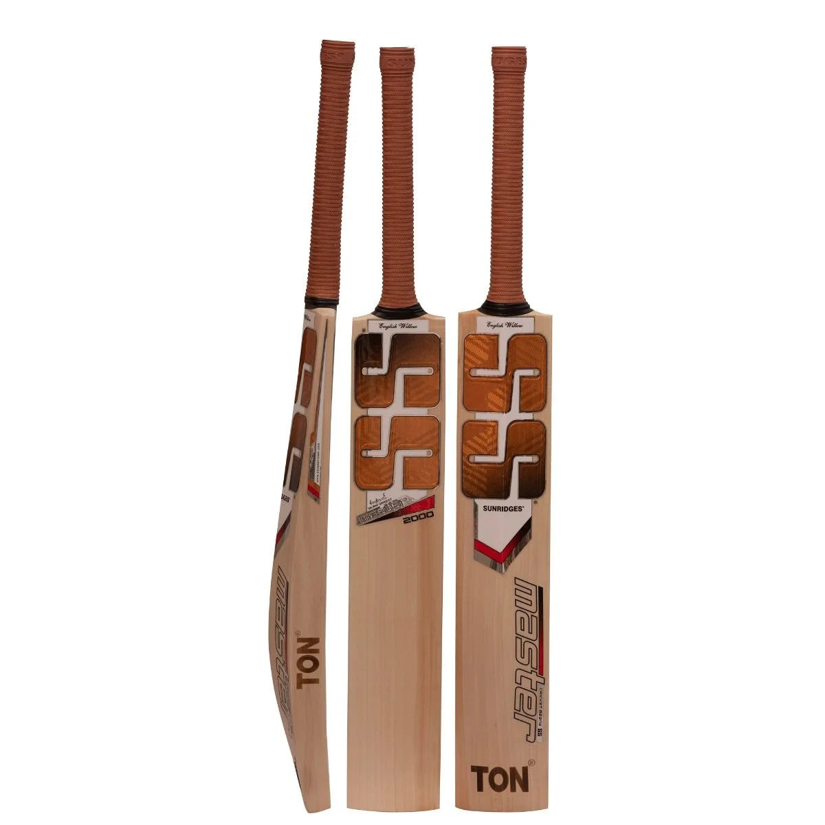 SS Master 2000 English Willow Cricket Bat - SH