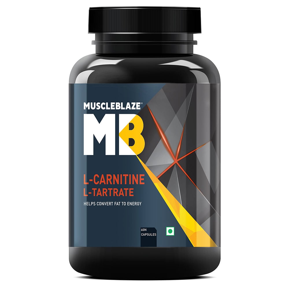 MuscleBlaze L-Carnitine L-Tartrate, 60 capsules