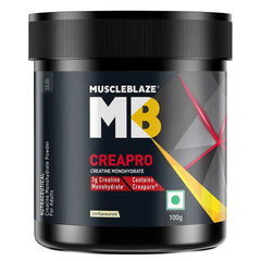 MuscleBlaze CreaPRO Creatine with Creapure® Powder from Germany, 100 g (0.22 lb)