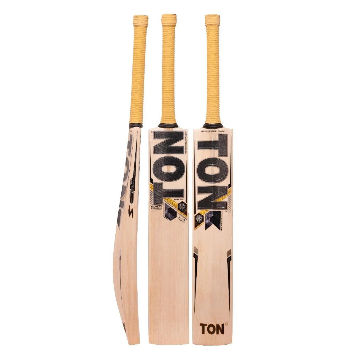 TON Silver Edition English Willow Cricket Bat - SH