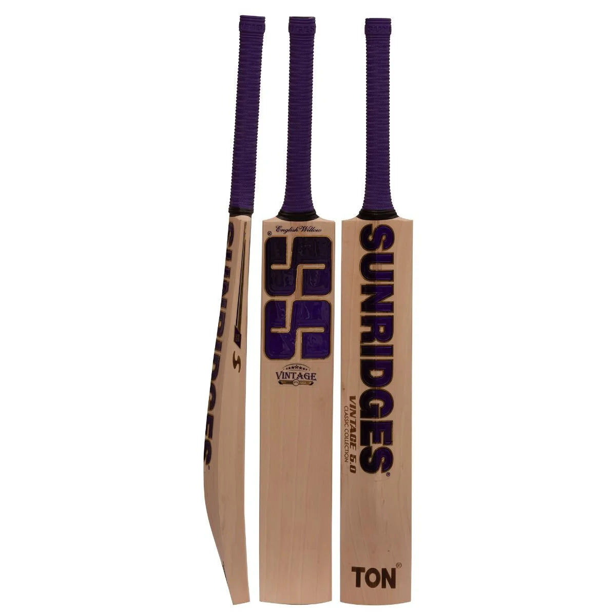 SS Vintage 5.0 English Willow Cricket Bat - SH