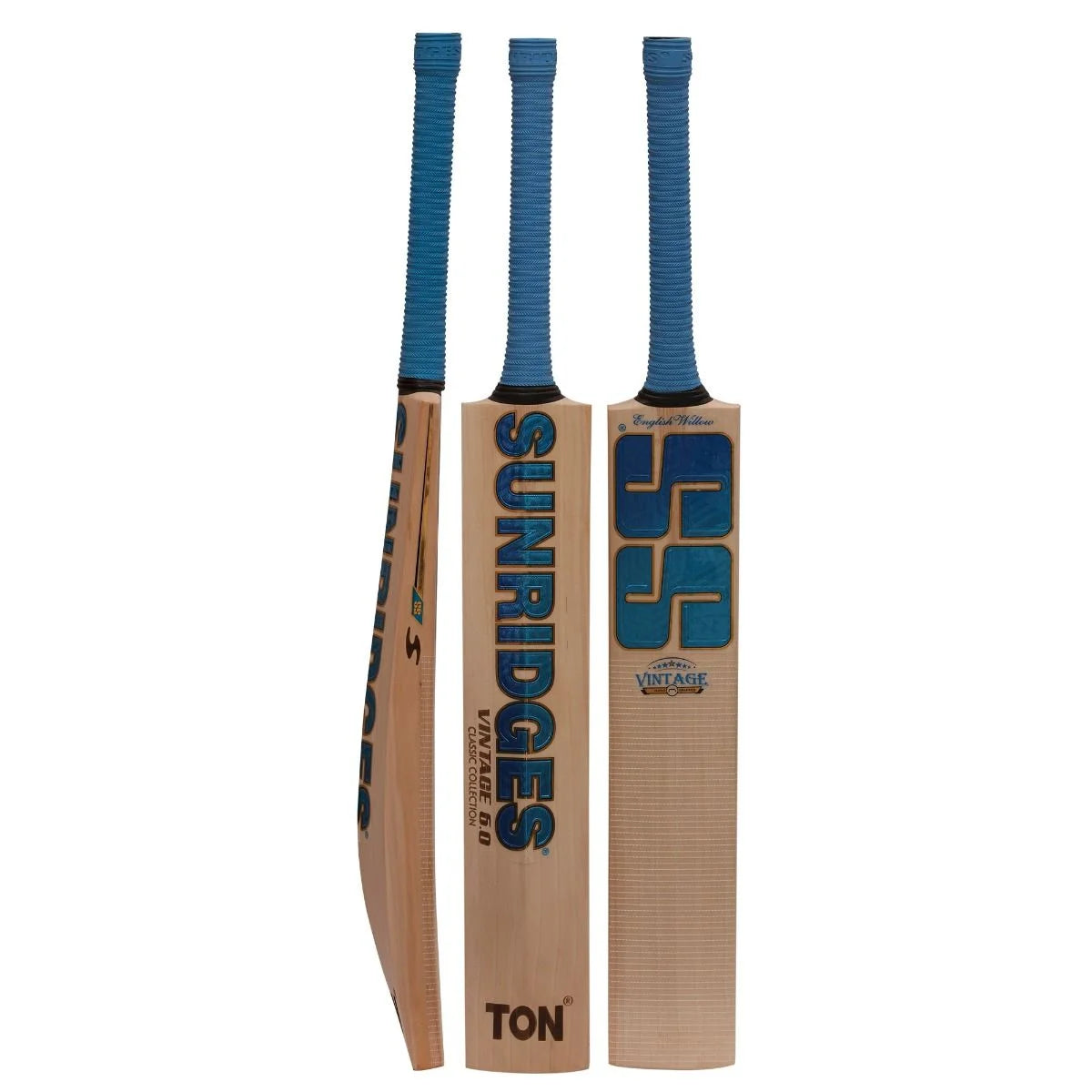 SS Vintage 6.0 English Willow Cricket Bat - SH